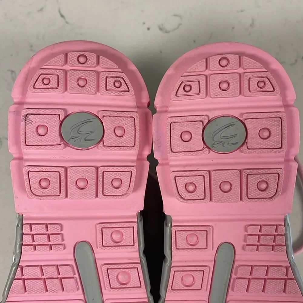 Gravity Defyer Women's G-Defy Super Walk Gray Pink Athletic Shoes 8 US